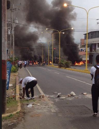 barricada trujillo