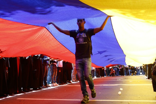 La marcha de las Togas. Venezuela. Foto: News Report