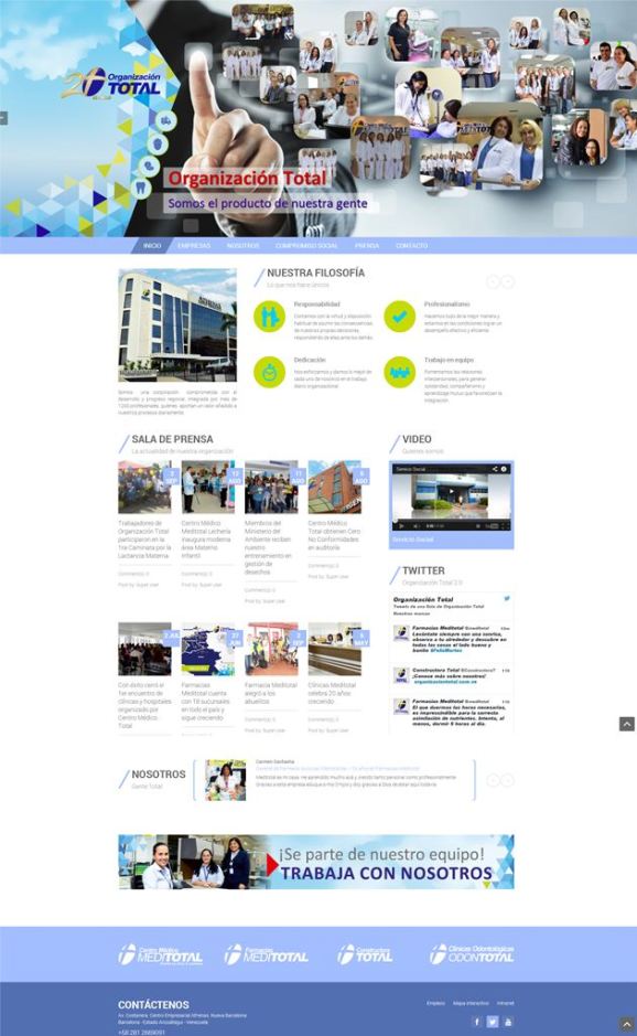 Organización Total estrena innovadora página web(1)