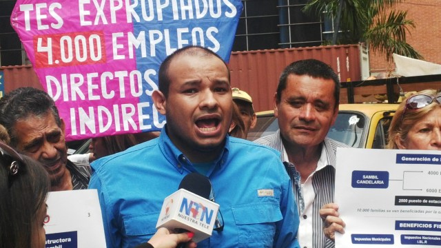 Foto: Carlos Julio Rojas, coordinador de la Asamblea de Ciudadanos de Candelaria