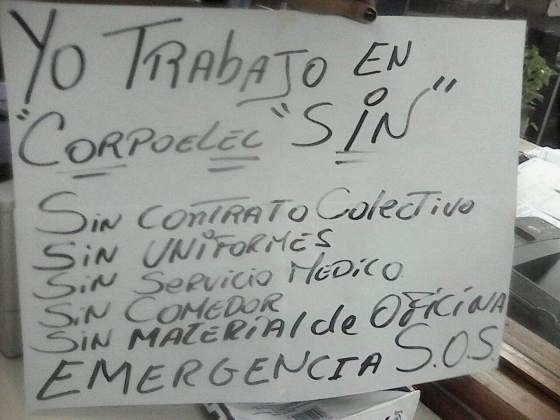 CorpoelecGuatireProtesta