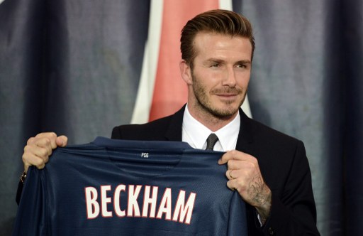 Beckham donará su salario en París SG a labor benéfica con niños