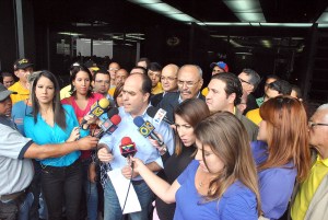 Julio Borges denunció ante la Fiscalía actos de violencia dentro de la AN (Video)