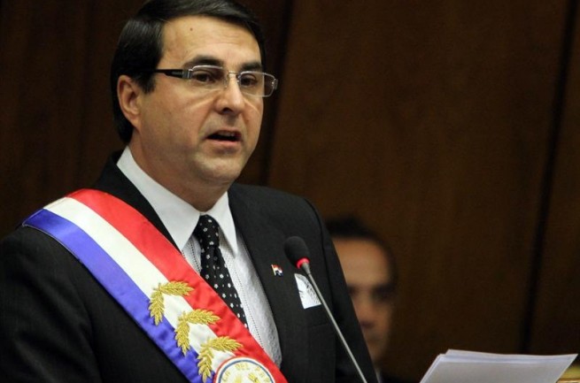 Presidente Paraguayo calificó el acto de Evo Morales como “lamentable y bochornoso”