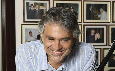 El nuevo disco de Andrea Bocelli sale a la venta a finales de enero