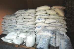 Cinco mil kilos de azúcar fueron retenidos por efectivos de la GN