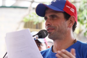 Capriles: Este Gobierno que dice ser nacionalista, no produce nada y depende de las importaciones