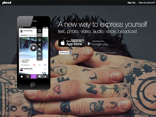 “Pheed” causa furor en los usuarios de iPhone