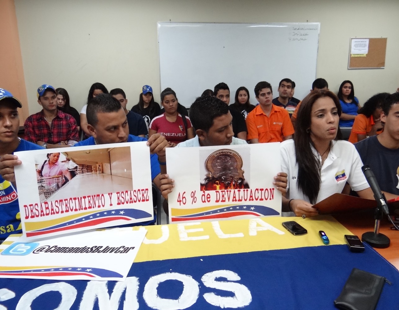 Jóvenes del Comando Simón Bolívar iniciarán campaña “Duro Contra Maduro”