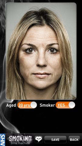 Así se verá tu cara en 20 años si sigues fumando (FOTO)