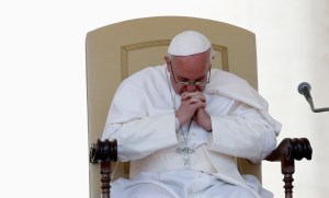 El papa Francisco pide liberación de rehenes en Siria
