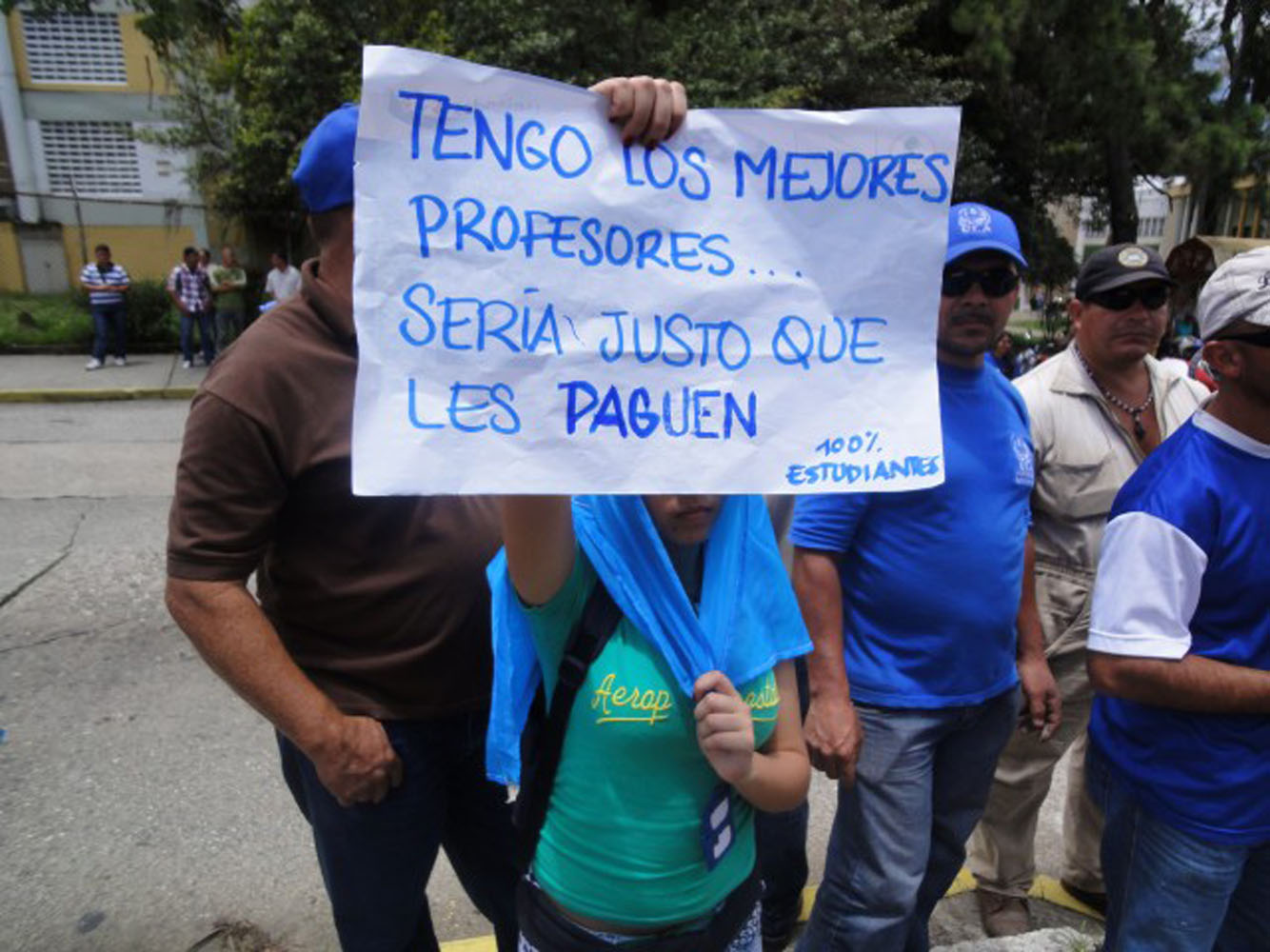 Así fue la marcha este jueves de los universitarios (Fotos)