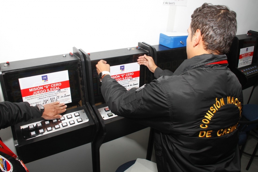 Comisión Nacional de Casinos incautó 129 máquinas traganíqueles en Puerto La Cruz