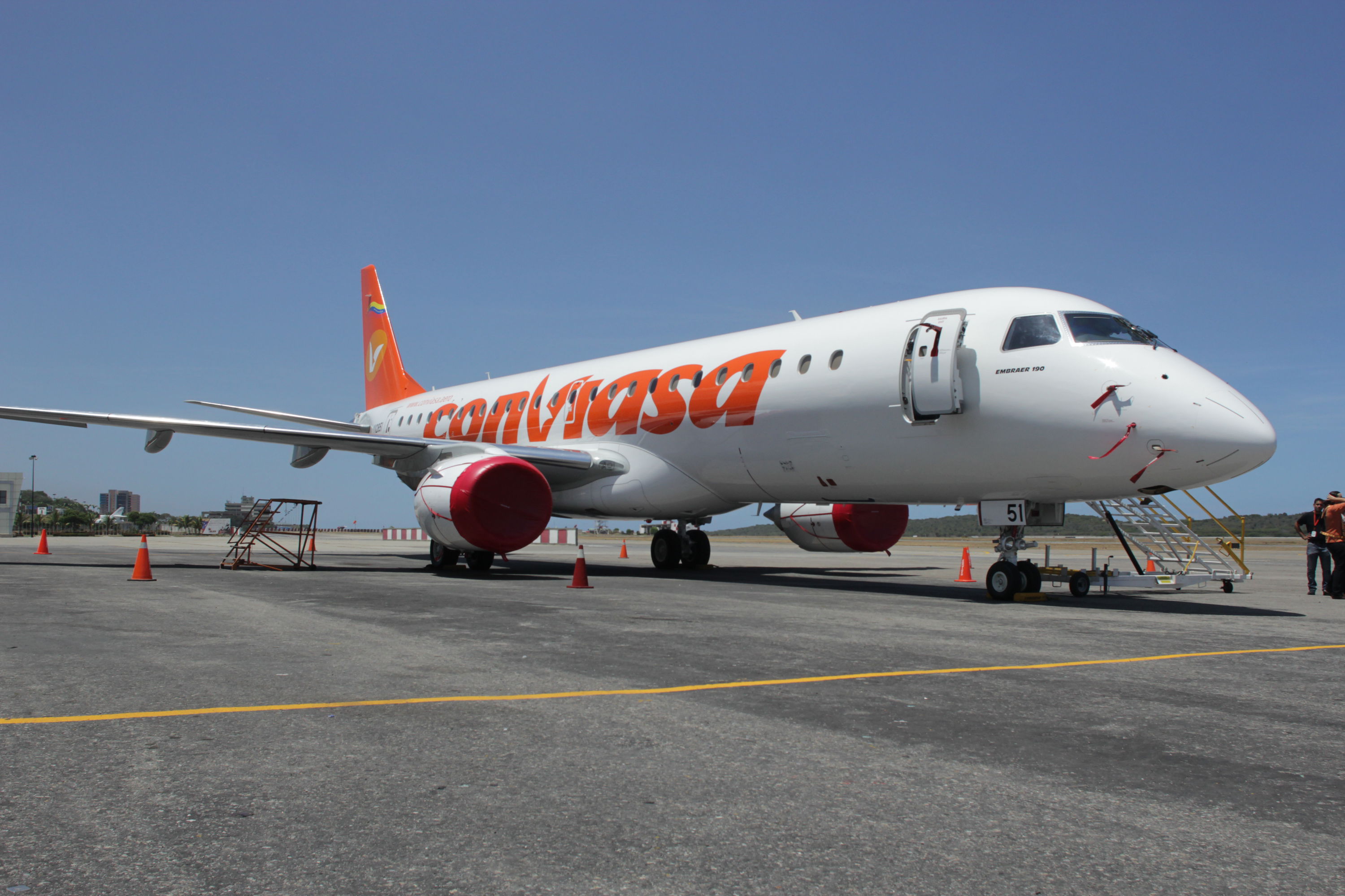 Conviasa activa nueva ruta aérea Puerto Ordaz-Guyana