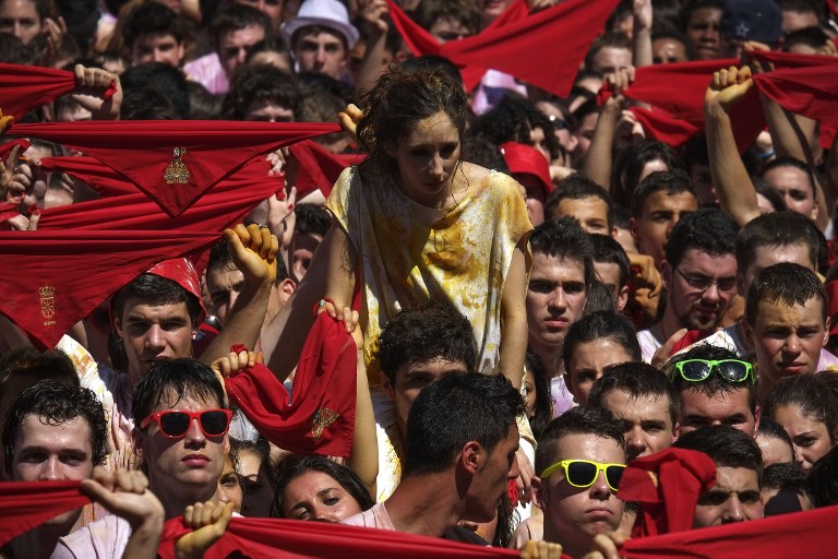 Los toros de San Fermín van de la plaza al plato (Fotos)