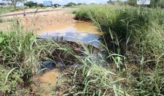 Productores denunciaron que crudo afectó sembradíos en Anaco