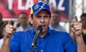Capriles: Los venezolanos son conscientes que no votarán por cambio de presidente