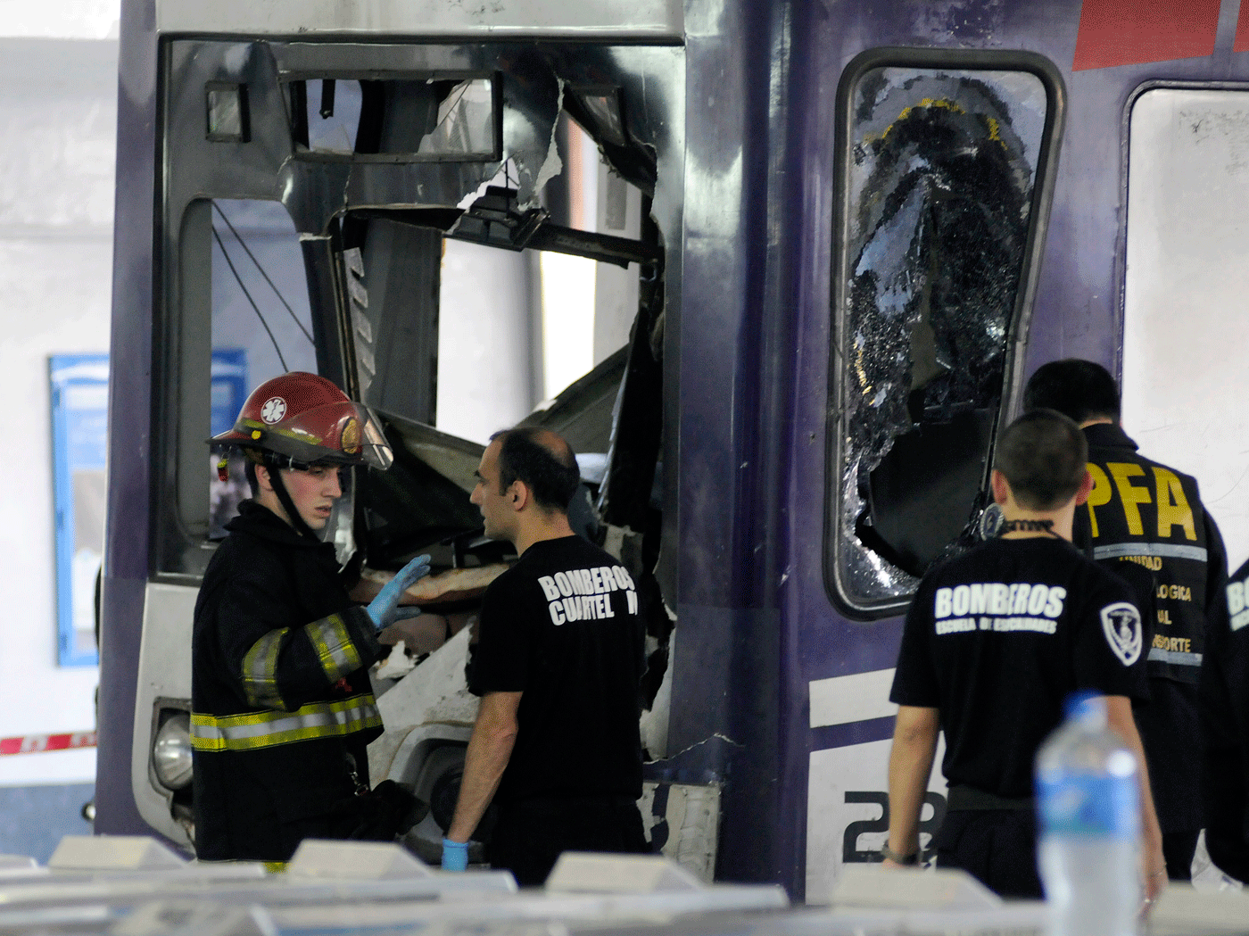 Suman 99 los heridos en nuevo choque de tren en terminal de Buenos Aires