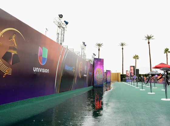 Así quedó la alfombra verde de los Grammy Latinos 2013 (Foto)