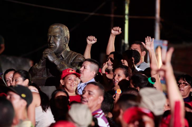 La estatua de Chávez en Carabobo (Fotos)