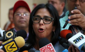 Delcy Rodríguez llama ignorante a secretaria de Estado de EEUU