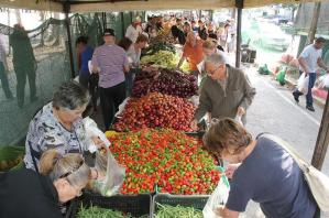 Consumidores recurren a ferias de hortalizas para ahorrar dinero