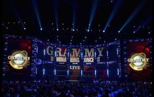 Los Ángeles se prepara para la noche de los Grammy