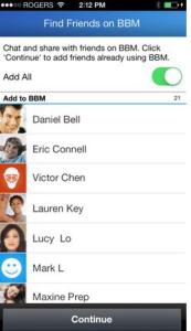 BlackBerry Messenger ahora te permite encontrar a tus amigos