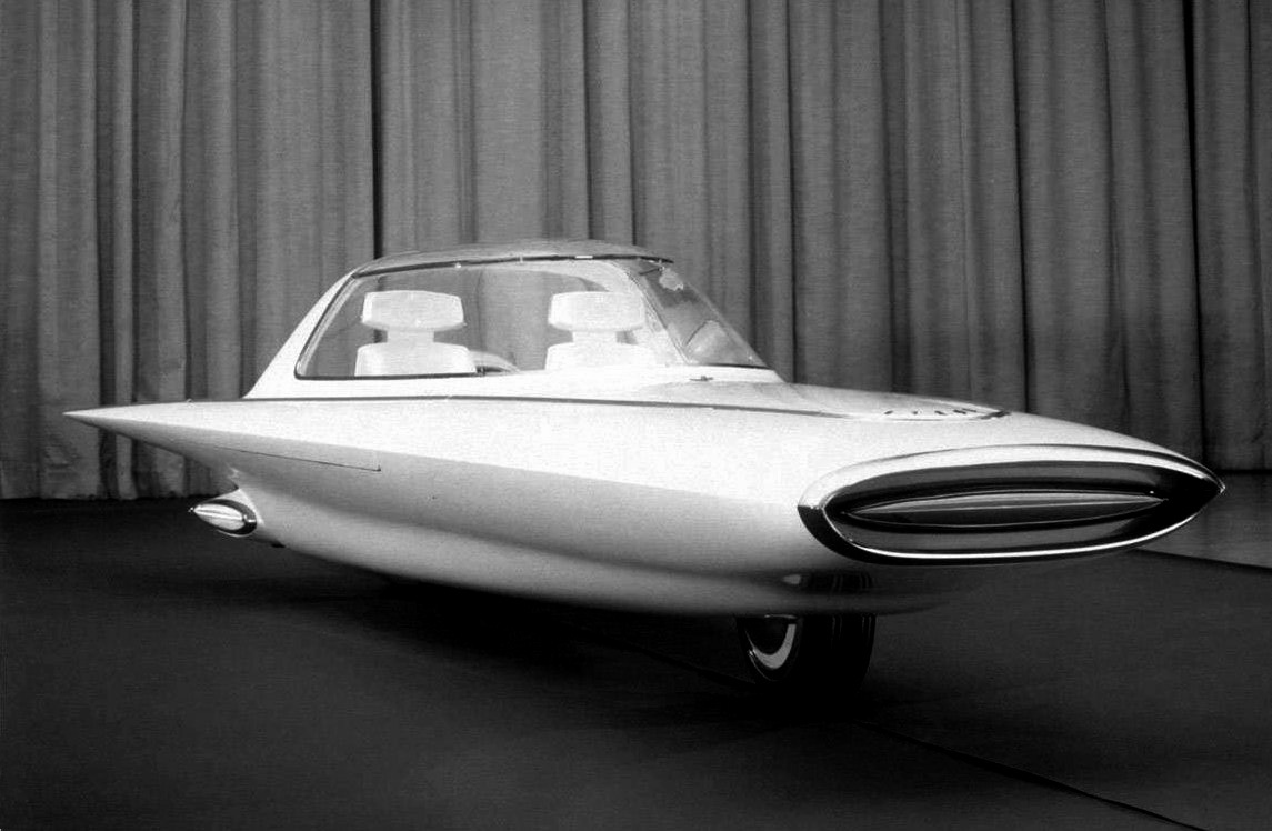 Conoce el Ford Gyron carro concepto “nave espacial” de los 60… esos locos 60