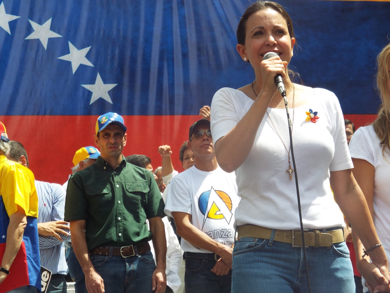 María Corina Machado: En Venezuela no hay miedo, ni con todo y su represión (Video)
