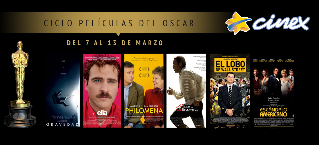Ciclo Películas del Óscar en Cinex