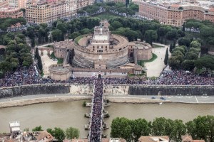 Así se vio el Vaticano desde el cielo (Fotos)