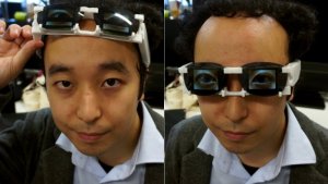 Un japonés inventa los lentes más inútiles del mundo