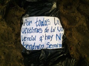 Con cruces y lápidas protestaron contra la inseguridad en Tucupita (Fotos)