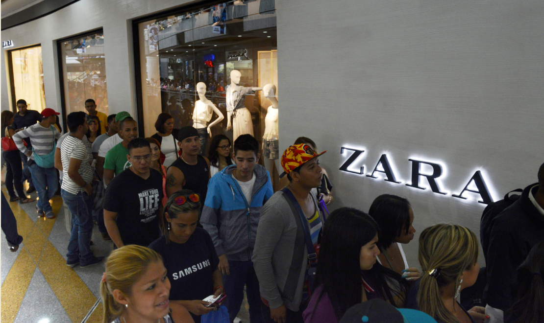 No es Mercal…es Zara (Fotos)