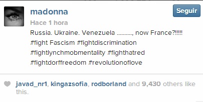 Madonna vuelve a recordar a Venezuela