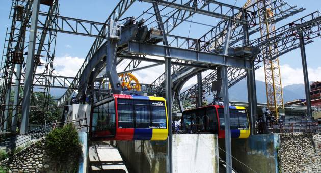 El teleférico de Mérida abrirá en segundo trimestre de 2015