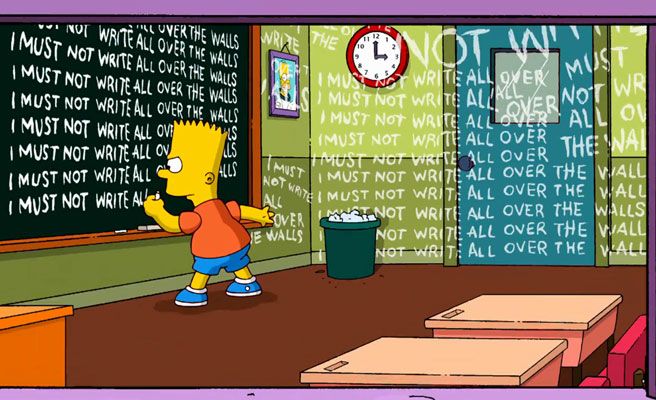 Desmienten muerte de Bart Simpson en la próxima temporada