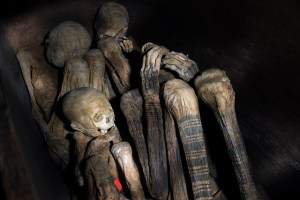 Las momias existen y estas tienen tatuajes (Fotos)