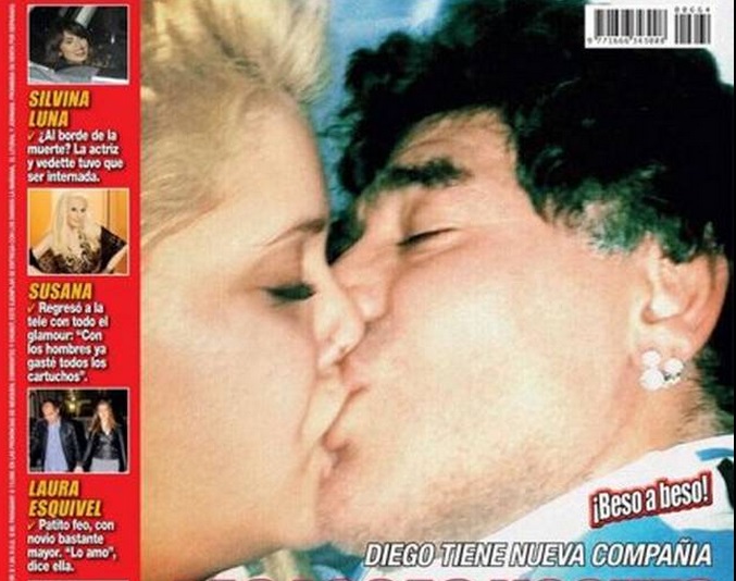 Maradona no perdió el tiempo y tiene nueva conquista (Fotos)