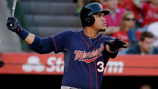 Oswaldo Arcia la metió en las gradas en triunfo de Minnesota