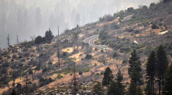 Incendio de Yosemite, casi controlado tras quemar 1.900 hectáreas