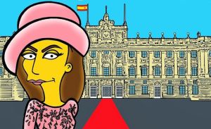 La reina Letizia se convierte en un personaje de Los Simpson (Imagen)