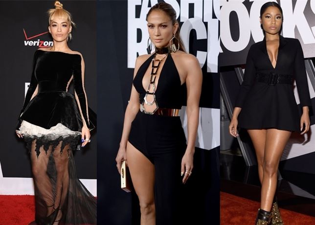 Los famosos y sus trapos en el Red Carpet Fashion Rocks 2014