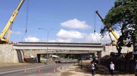 Este domingo #7S realizarán implosión del puente Santa Cecilia