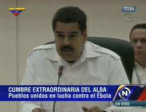 Maduro: Respuesta del Alba contra el ébola debe ser preventiva