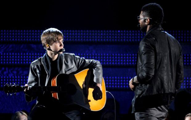Usher: Voy a darle un puñetazo a Justin Bieber cuando él lo necesite