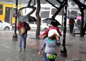 Inameh pronostica lluvias en las regiones Sur, Andes y Zulia