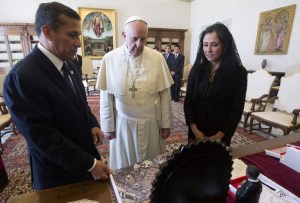 El Papa y Humala abogan por un desarrollo “integral” para América Latina (Fotos)