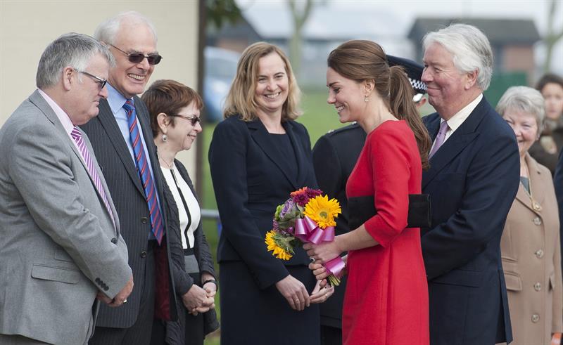 Así lució Kate en la inauguración de un nuevo hospicio (Fotos)